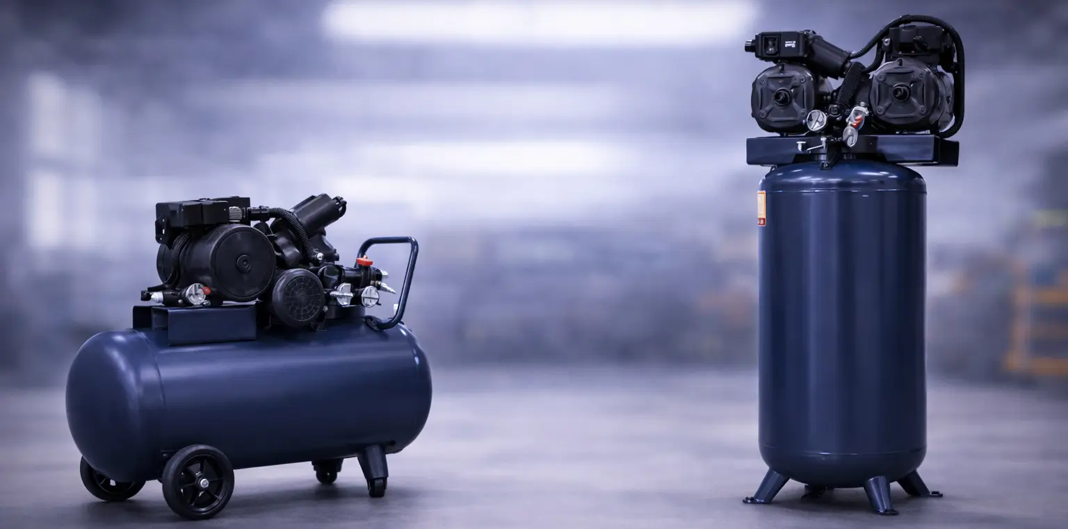 Vertical Air Compressor vs Horizontal Air Compressor