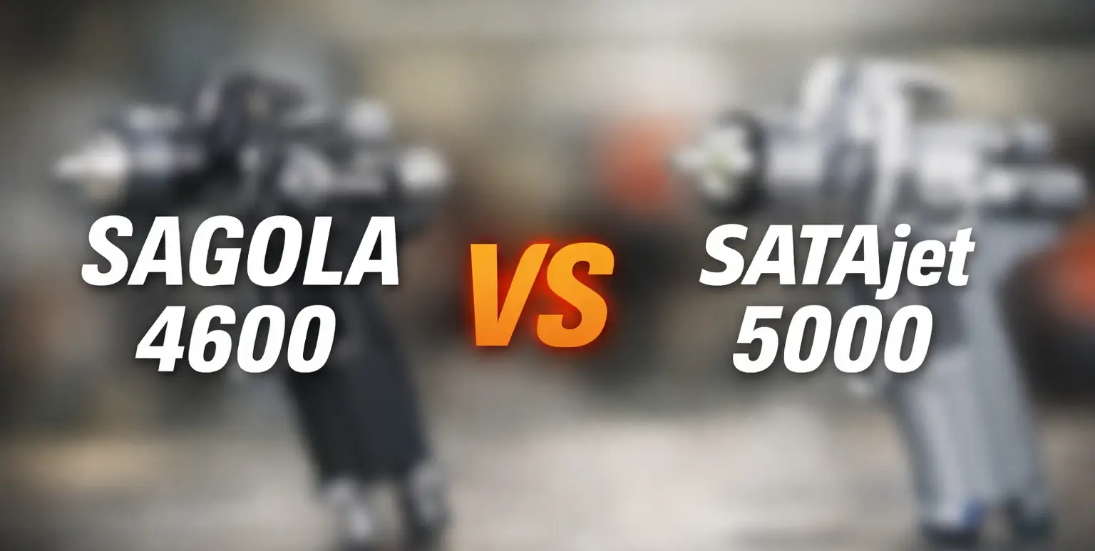 Sagola 4600 vs SATAjet 5000
