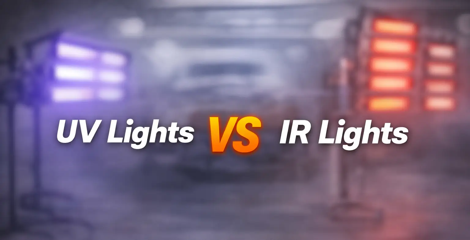 Ultraviolet vs Infra-red Lamps for Auto Paint Curing
